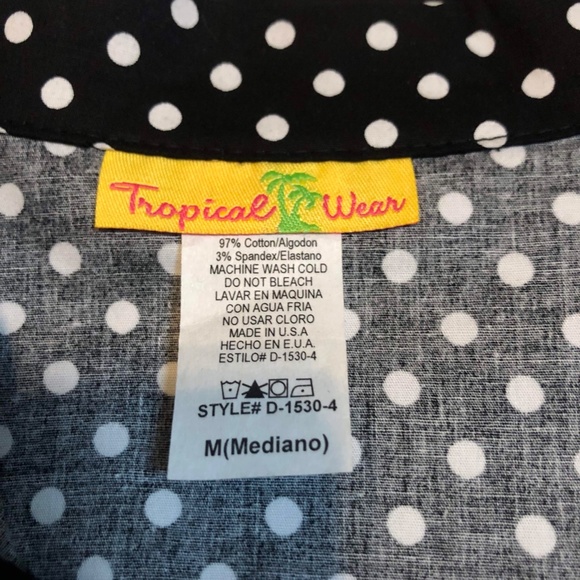 Vintage-style polka dot dress *NEW CONDITION* - Picture 4 of 4